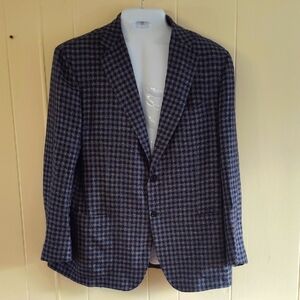 Kiton Men's Checkered Blazer